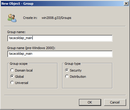 Create AD Group